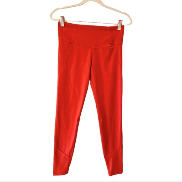 Leggings Lilybod Lilybod Arizona Long Yoga Leggings Tangerine Sz M NWT $78 NEW - Picture 5 of 8